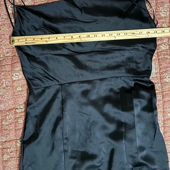 Amsale Chloe Navy Size 14 Bridesmaid Formal Gown NWT - Picture 13 of 14